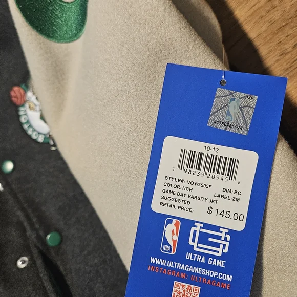 Boston Celtics Varsity Jacket